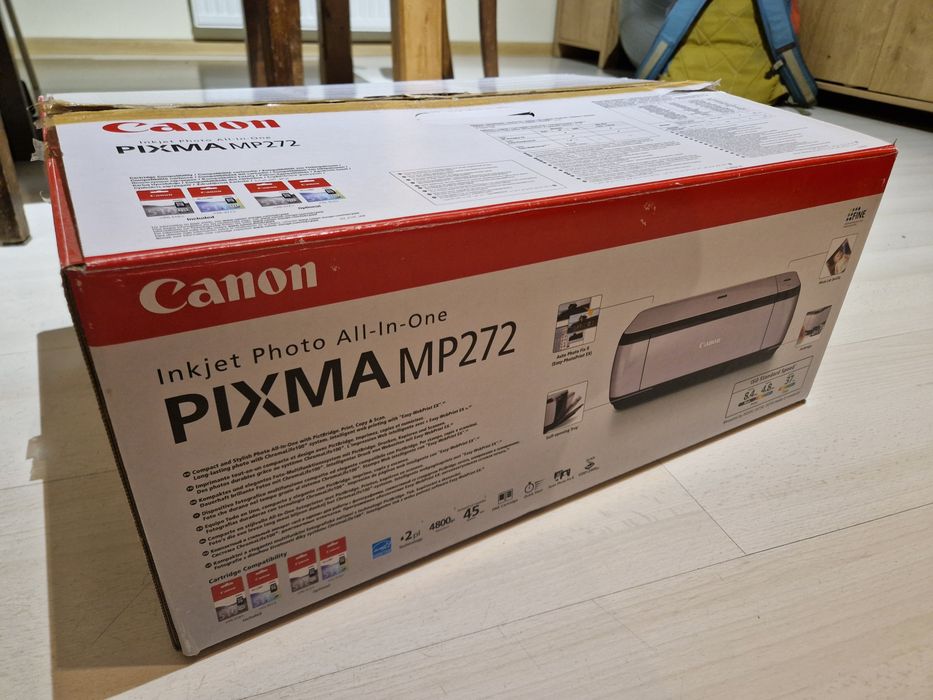 druk kopia skan Canon PIXMA MP272 super stan oryginał opakowanie