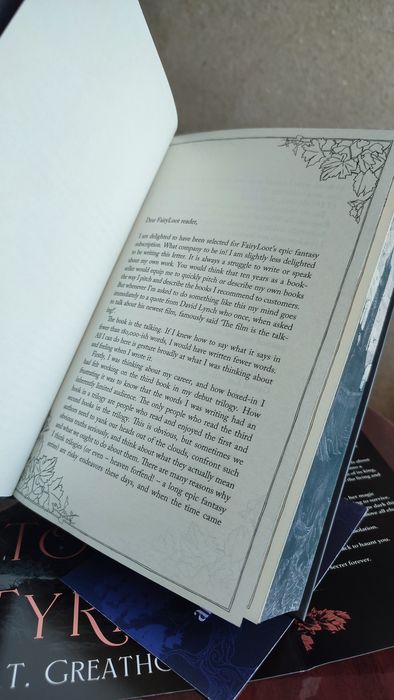 Книжка The Tower of the Tyrant by J. T. Greathouse, Fairyloot Epic