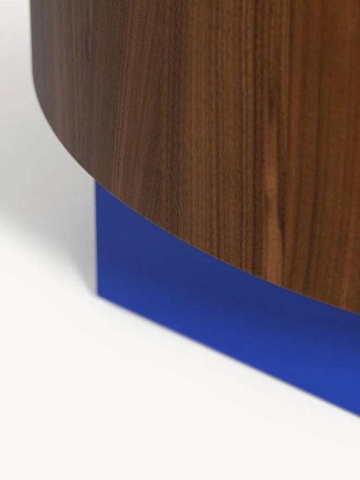 Mesa de centro oval Rylan