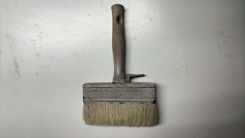 Pędzle malarske ławkowiece z PRL