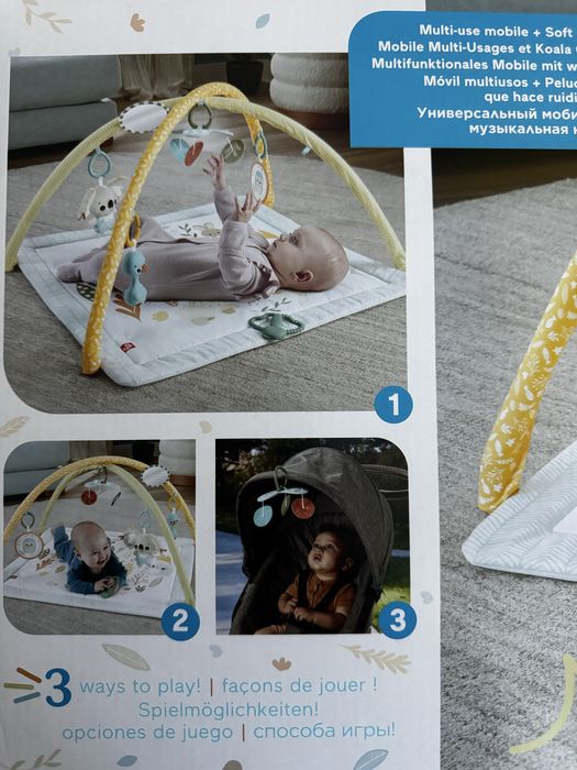 Розвиваючій килимок  Fisher-Price Simply Senses Newborn