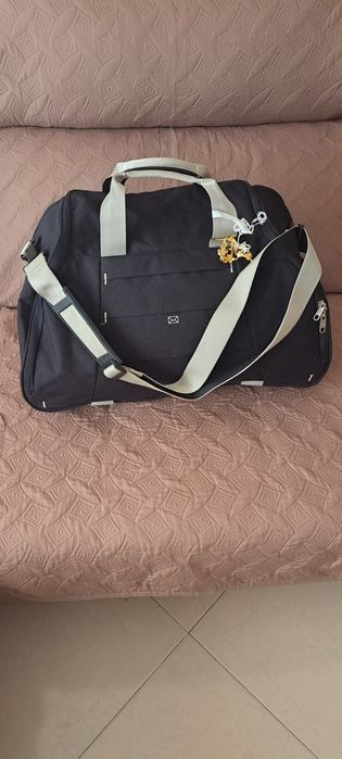 Saco de viagem preto Samsonite