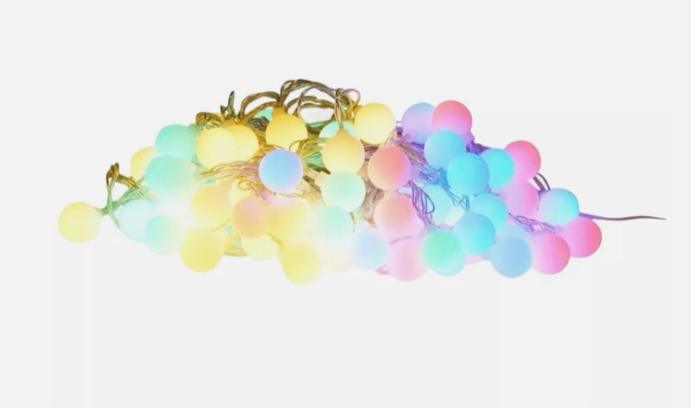 Girlanda Świetlna 19m 80 LED oświetlenie wewnętrzne i zewnętrzne