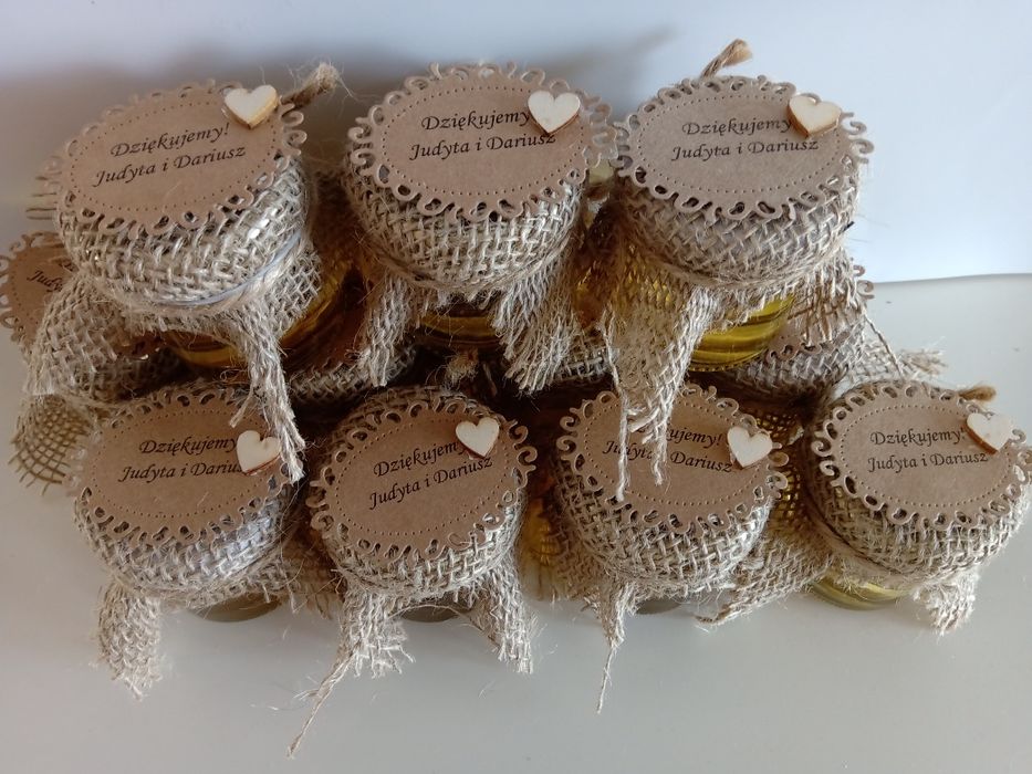 Upominki dla gości, wesele