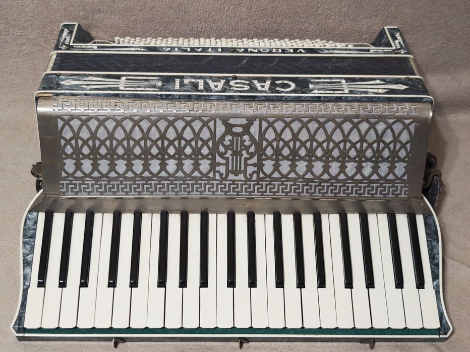 Akordeon Włoski Casali Verona 120 basów musette kolekcjonerski
