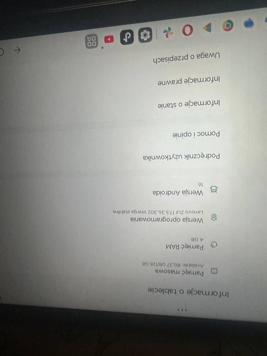 Sprzedam tablet Lenovo Tab z etui – stan bardzo dobry, wszystko działa!
