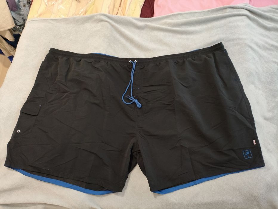 Spodenki 12XL palmy czarne duży rozmiar