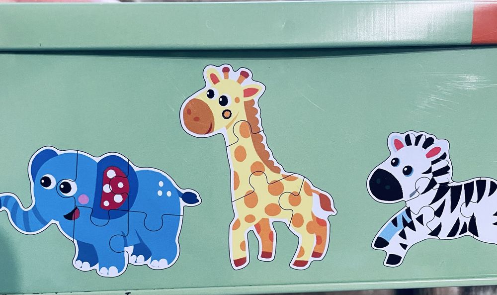 Продам пазли для малюків 3+