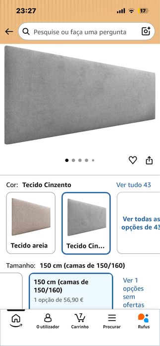 Cama com cabeceira
