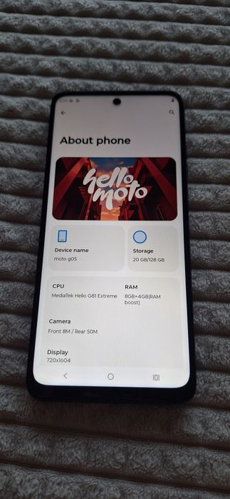 Motorola Moto g05 NOVO