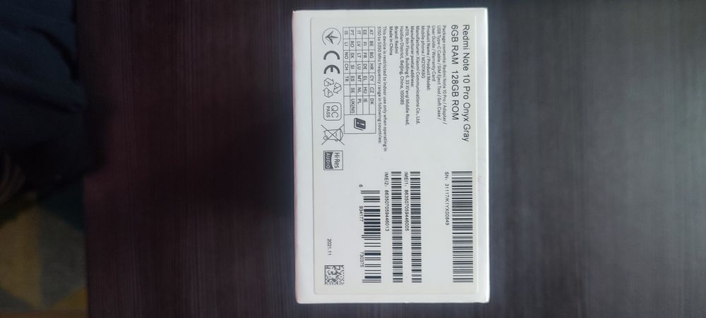 Телефон Xiaomi Redmi Note 10 Pro  6/128