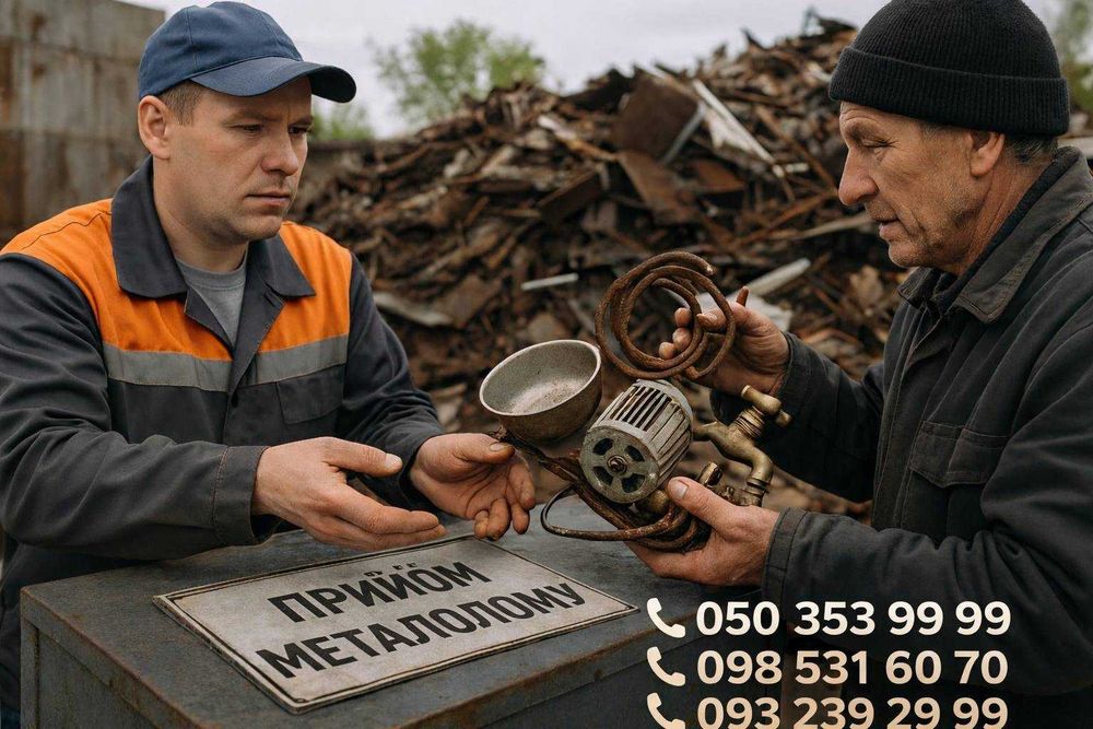 Вивіз металобрухту безкоштовно (від 100 кг)! Чесна вага.