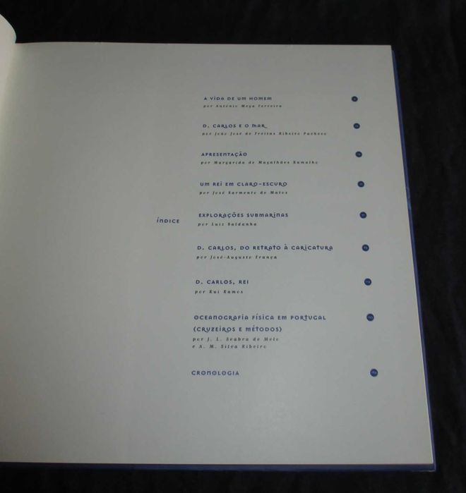 Livro D. Carlos de Bragança Paixão do Mar Expo 98