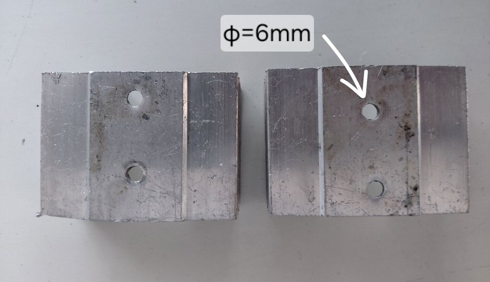 Radiatory aluminiowe frezowane pod diody mocy Prostownik