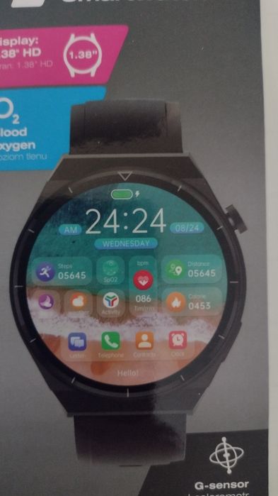 Smartwatch zegarek męski
