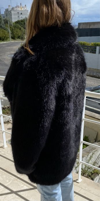 Casaco Mango  Em Pêlo , novo