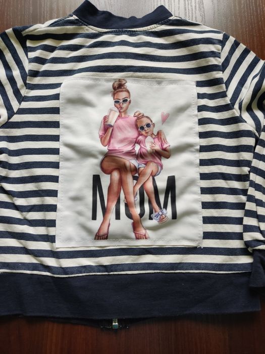 Bluzy dziewczęce roz 116 zestaw