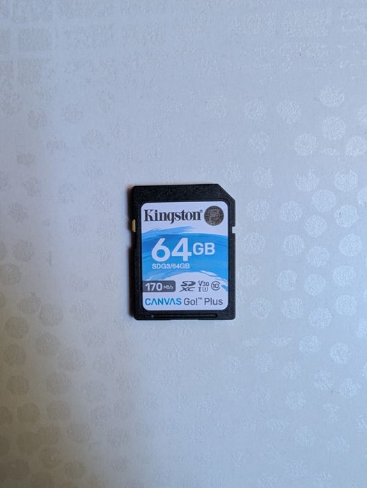 Карта пам'яті Kingston 64GB