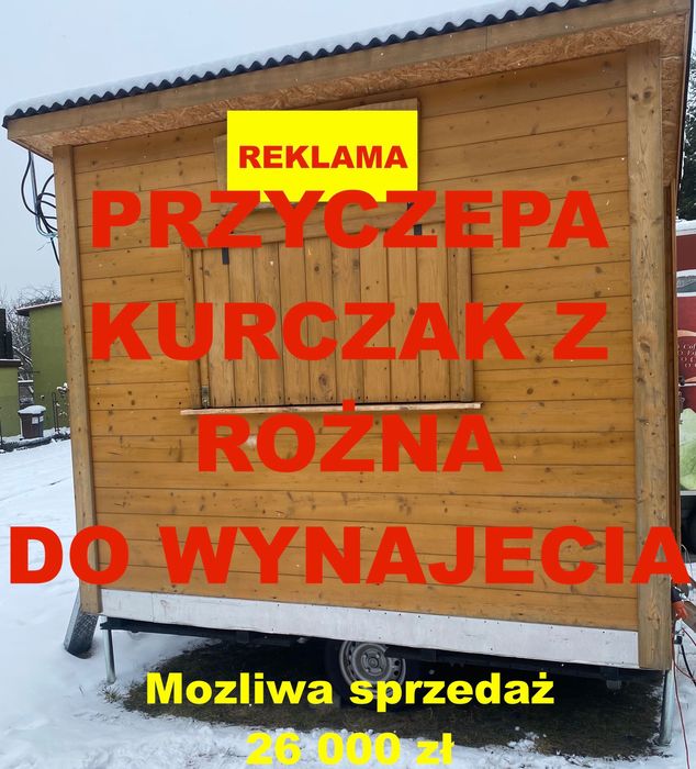 przyczepa gastronomiczna do wynajęcia