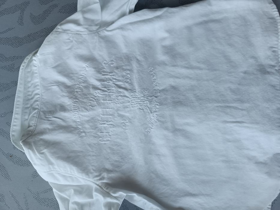 Elegancka biała koszula z długim rękawem rozm. 68