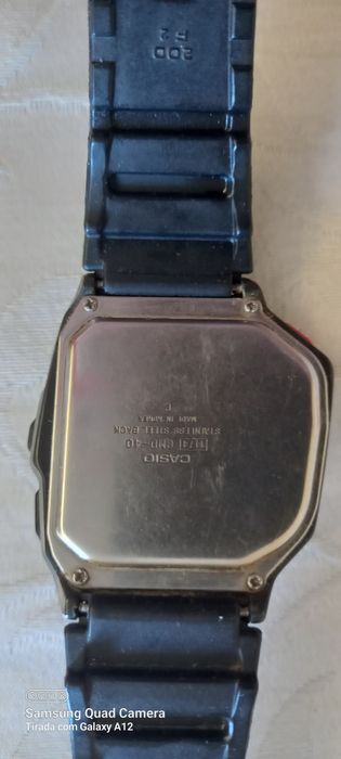 Relógio casio controlo remoto.