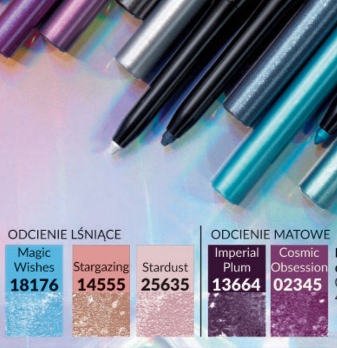 Avon Glimmerstick konturówka do oczu Blackest Black czarna