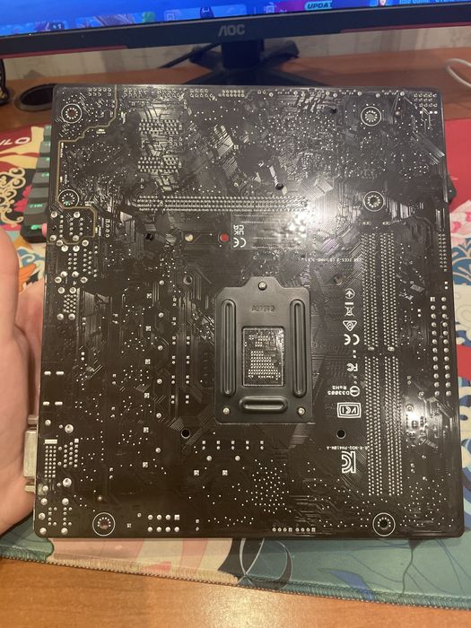 Материнская плата Asus prime h410m-a