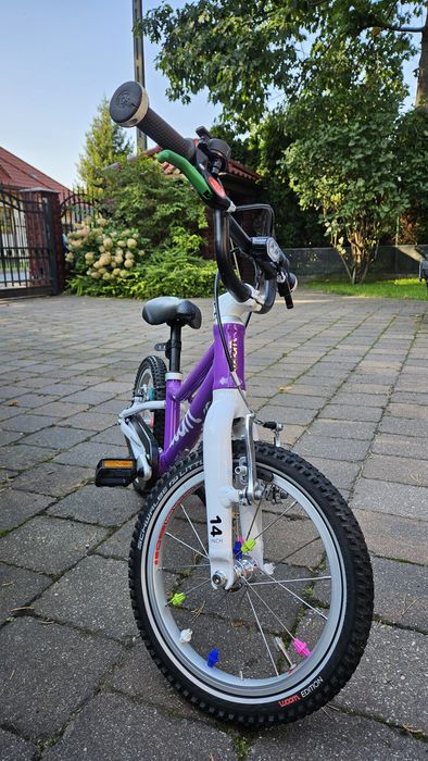 Rowerek woom2 woom 2 fioletowy różowy super stan
