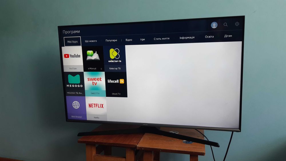 43" смарт SAMSUNG оригінальний, гарантія 6 місяців!!!