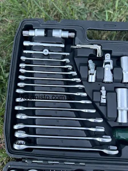 Набір інструментів 216 предметів 1/4" 3/8" 1/2" (4-32 мм) Німеччина