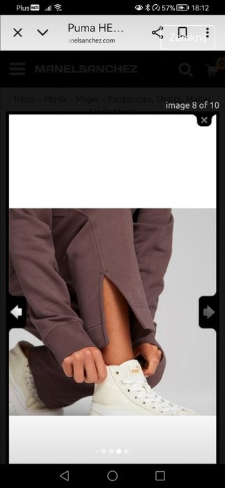 Spodnie dresowe damskie Puma 38 M