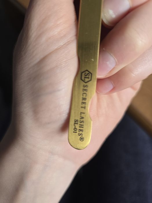 Pęseta przedłużanie rzęs separacja Secret lashes sl 01