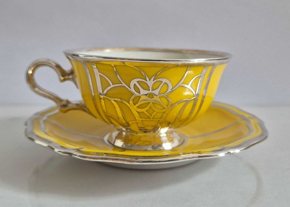 Mokka Rosenthal Chippendale okuta srebrem (silveroverlay 1000