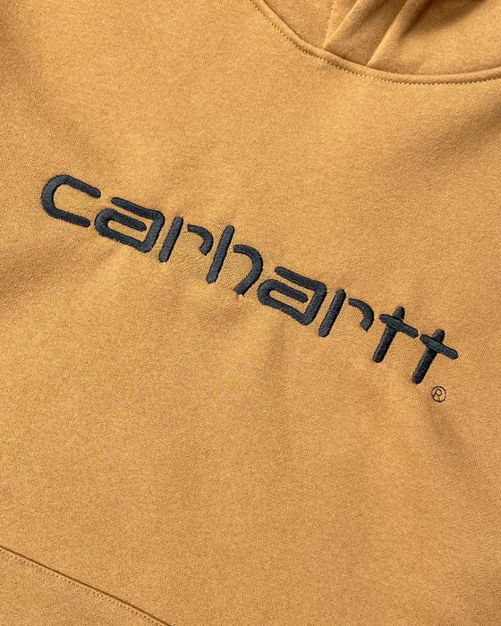 Худі Carhartt WIP Logo Hoodie Brown