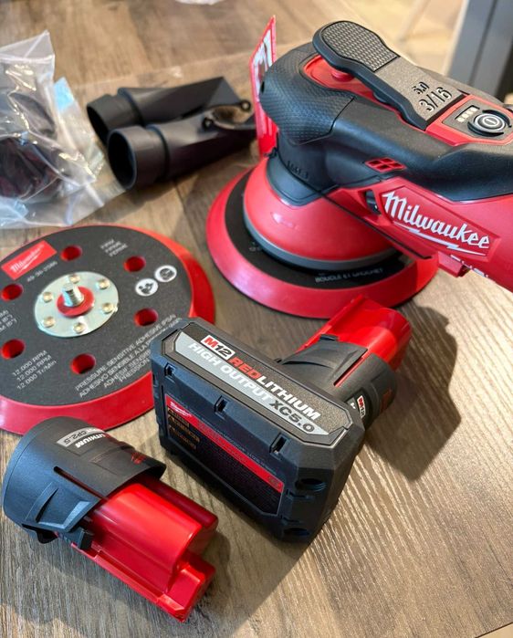 Milwaukee 2585-22CX M12 FUEL Szlifierka Mimośrodowa 150 mm 6" 2x Aku