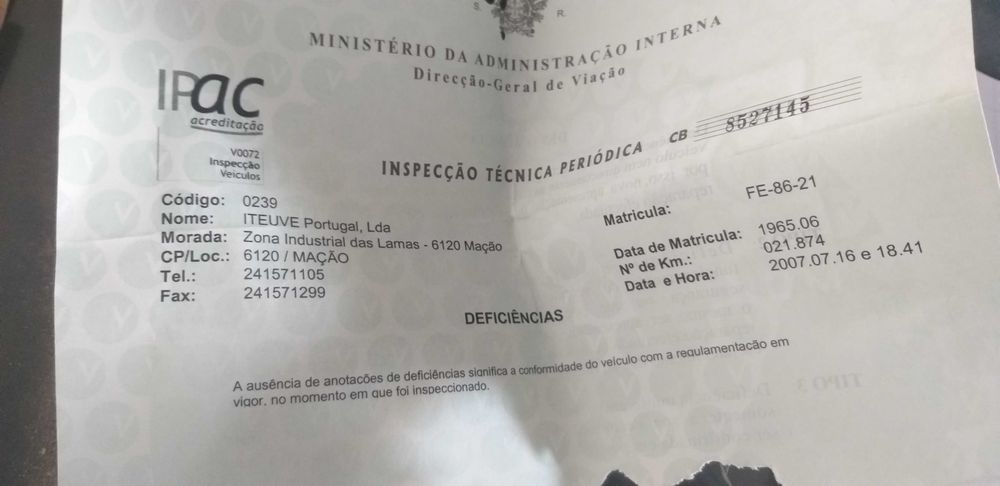 MG Sedan de 1965 – Excelente Base de Restauro (Volante à Esquerda)