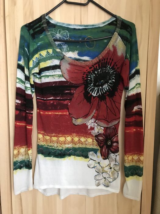 Bluzka Desigual we wzory