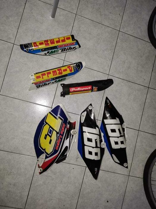Varios plasticos motocross