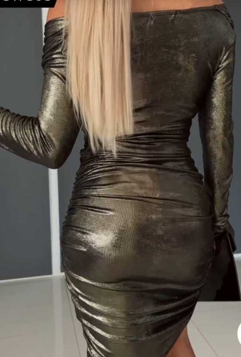 Piękna Sukienka Mystical black-gold,roz.sm