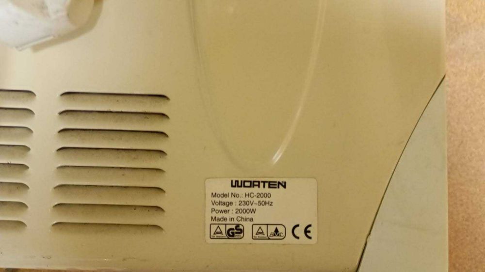 Aquecedor/ Ventilador 750/1250/2000 W