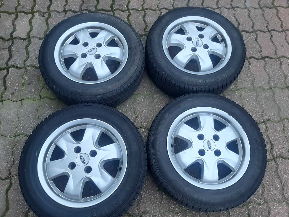 Koła, alufelgi z oponami letnimi 195/60/15 ford focus mk 1