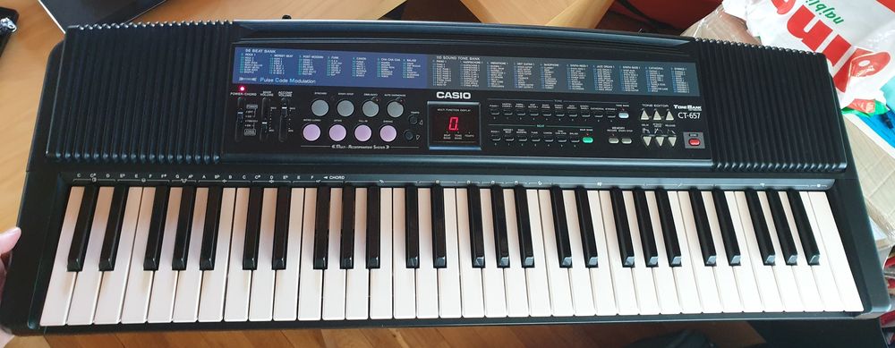Casio ct 657 sale