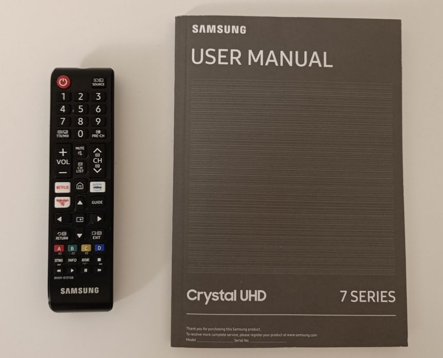 Samsung Smart TV 55” 4K UHD – Como Nova – Modelo UE55TU7005KXXC