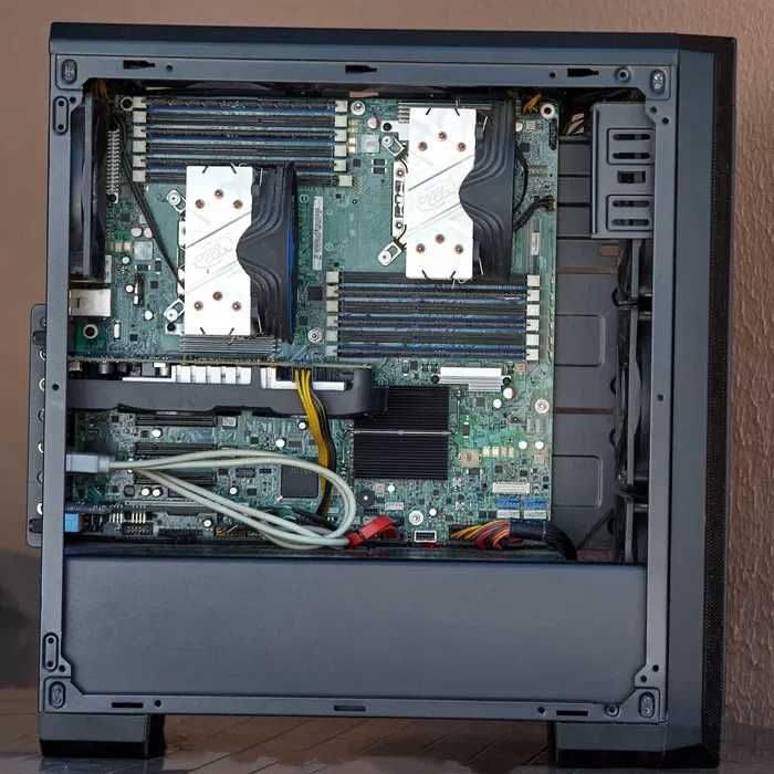 Робоча станція 2ХXeon X5680/48 ОЗУ/SSD 128GB/HDD 1TB/GTX 1050Ti 4GB