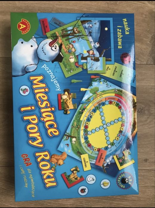 Gra poznajemy miesiące i pory roku / alexander