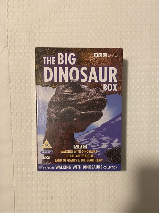 Dinozaury na DVD BBC BOX 4 płyty