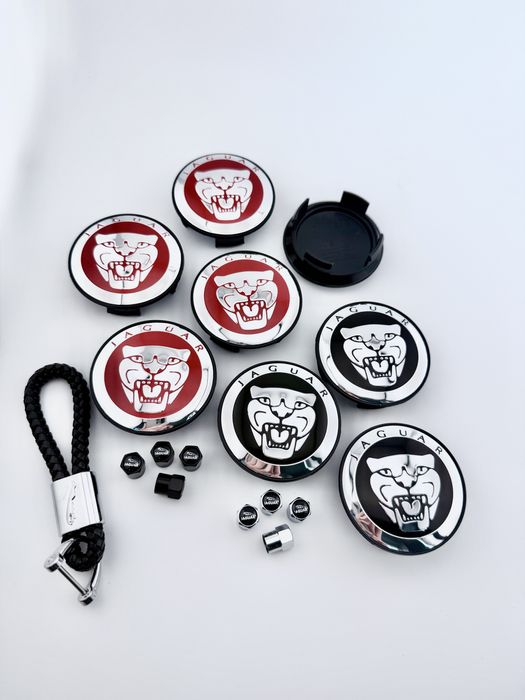 Ковпачки на диски Ягуар колпачки Jaguar заглушки в диски