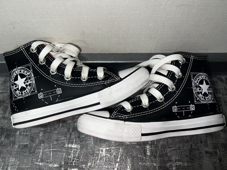 Шкіряні Converse 28/18,5 кеди кеды