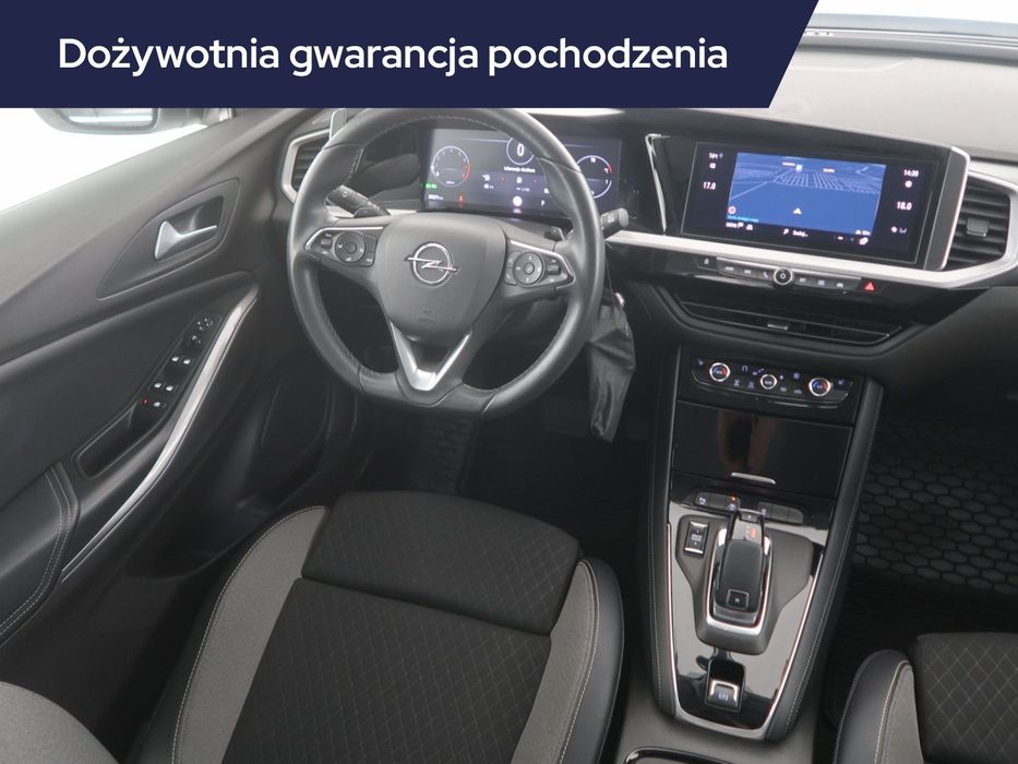 Opel Grandland X 1.2 Turbo, Salon Polska, Serwis ASO, Automat, VAT 23%, Skóra, Navi,