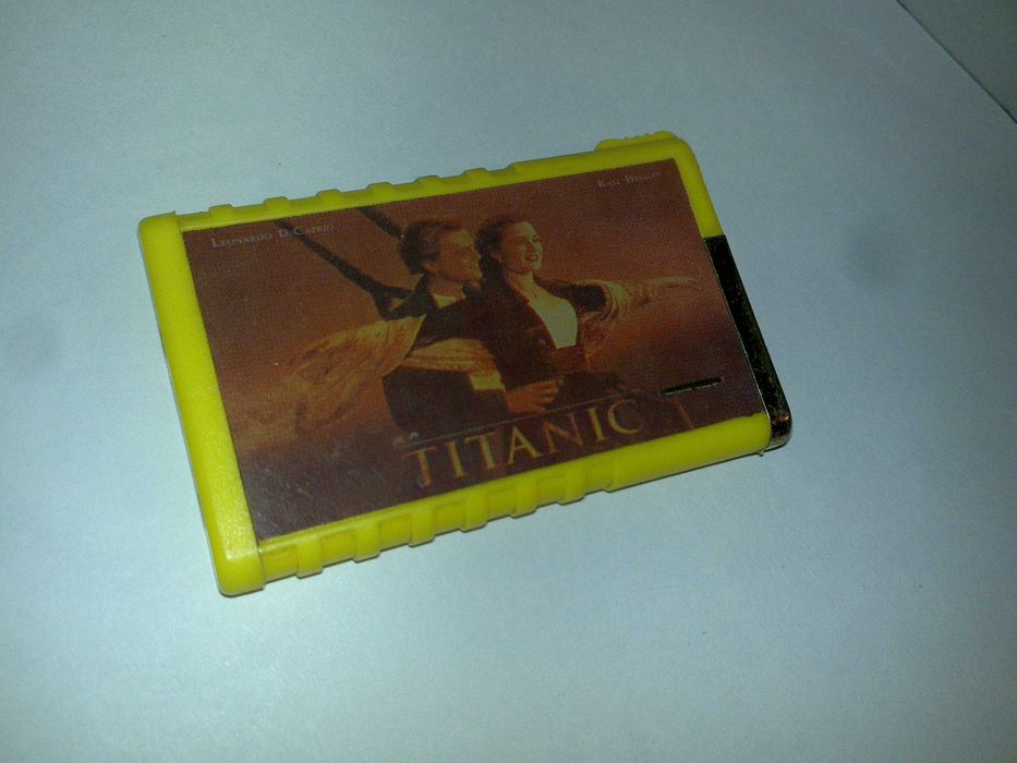 titanic (isqueiro) imagem de leonardo dicaprio e kate winslet